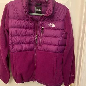 The North Face 550 Downfilled Fleece Puffer Jacket